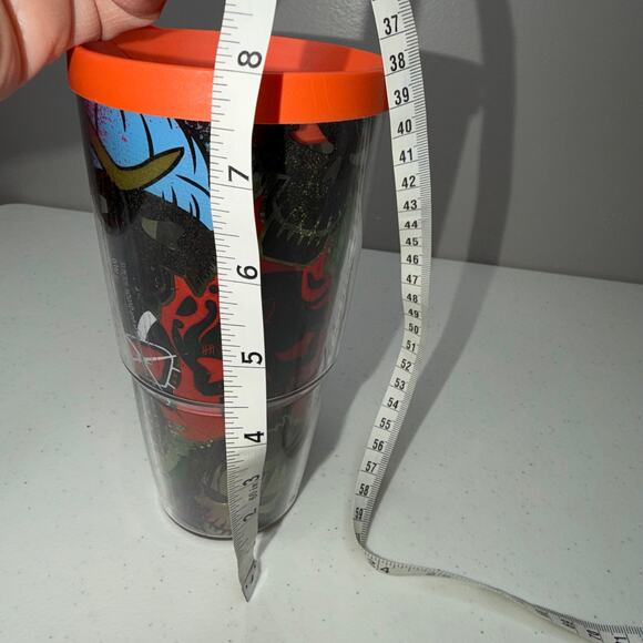 Tervis DC Comics Suicide Squad Harley Quinn Large Tumbler Orange Closable Lid - Picture 5 of 5